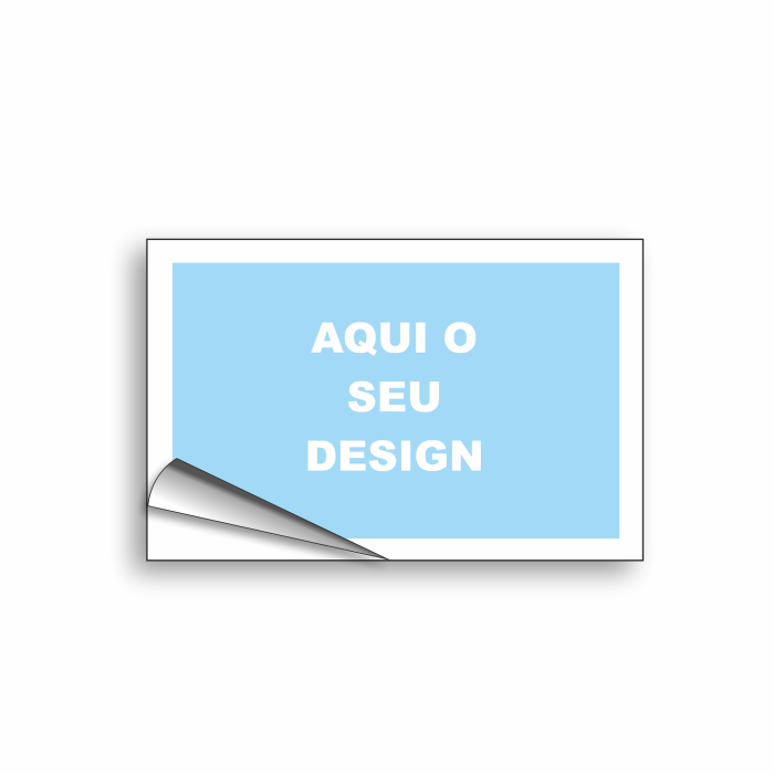 Pack de 100 Rótulos em papel autocolante 85x55 mm